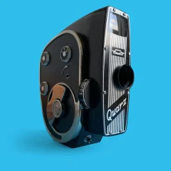 Quarz 8mm Movie Cine Camera with Leather Case