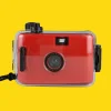 Red Underwater Focus Free 35mm Film Camera Point and Shoot