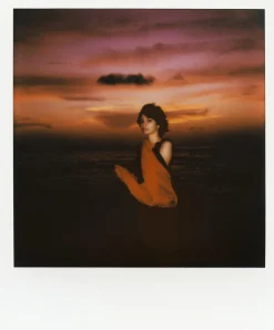 Retro Navy Polaroid 600 Instant Film Camera