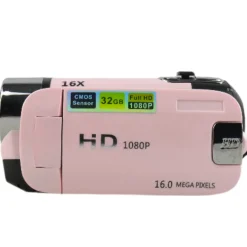 Retro Pink Video Camcorder - Brand New