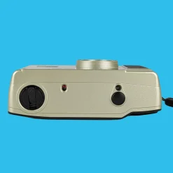 Retro VIBE 35mm Film Camera Reusable Point And Shoot - Champagne Silver