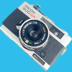 Ricoh 500GX Point And Shoot 35mm Film Camera With Rikenon 40mm f/2.8 lens