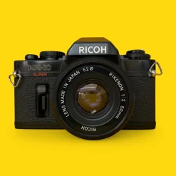 Ricoh KR-10 Super 35mm SLR Film Camera With Original f/2 50mm Prime Lens