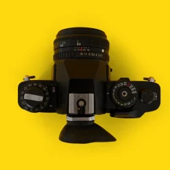 Ricoh KR-10 Super 35mm SLR Film Camera With Original f/2 50mm Prime Lens