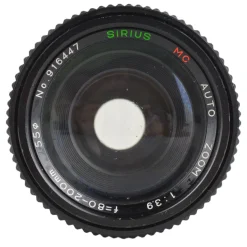 Sirius 80-200mm f3.9 Zoom Lens