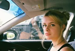 Teal Underwater Focus Free 35mm Point and Shoot Film Camera