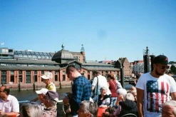 Teal Underwater Focus Free 35mm Point and Shoot Film Camera