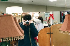 Vintage Pentax 35mm SLR Film Camera with Prime Lens