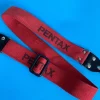 Vintage Pentax Red SLR Camera Strap