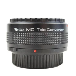 Vivitar MC Tele Converter 2x-21 with small branded bag