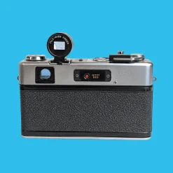 Yashica Electro GSN 35mm Film Camera With Yashinon Lens - 45mm f1.7, Wide Angle f1.4 and Telephoto f1.4 Adapter.