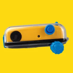 Yellow Underwater Focus Free 35mm Point and Shoot Film Camera